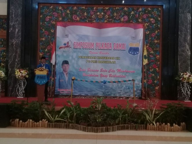 
Simposium Pilkada Damai Dalam Konfercab PMII Bangkalan Ke XIX