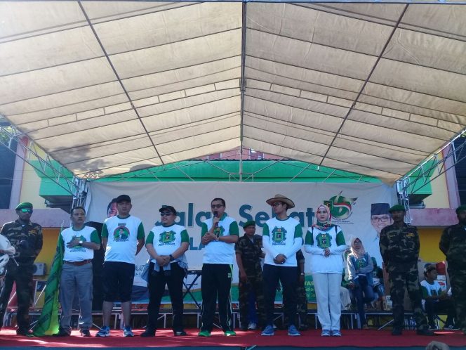 
Acara JJS dalam rangka memperingati Harlah PPP yang ke-45 di Bangkalan