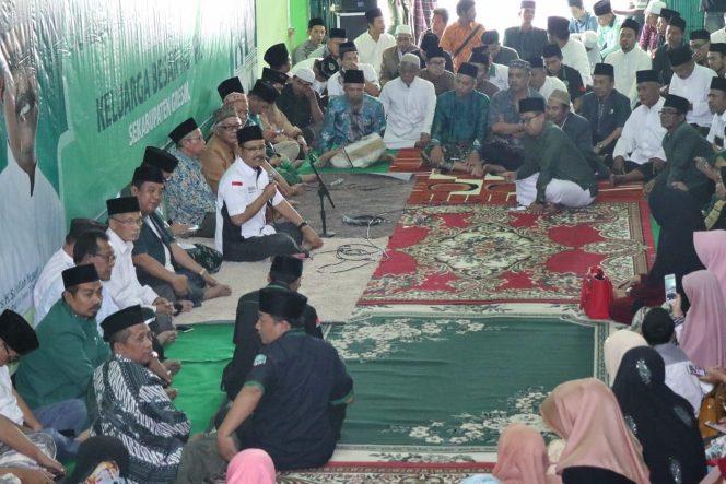 
Gus Ipul saat menghadiri acara Silaturrahmi Calon Gubernur Jawa Timur, Saifullah Yusuf bersama Partai Kebangkitan Bangsa (PKB)