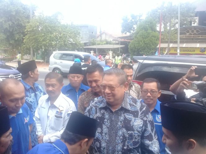 
Susilo Bambang Yudoyono saat berkunjung ke Bangkalan