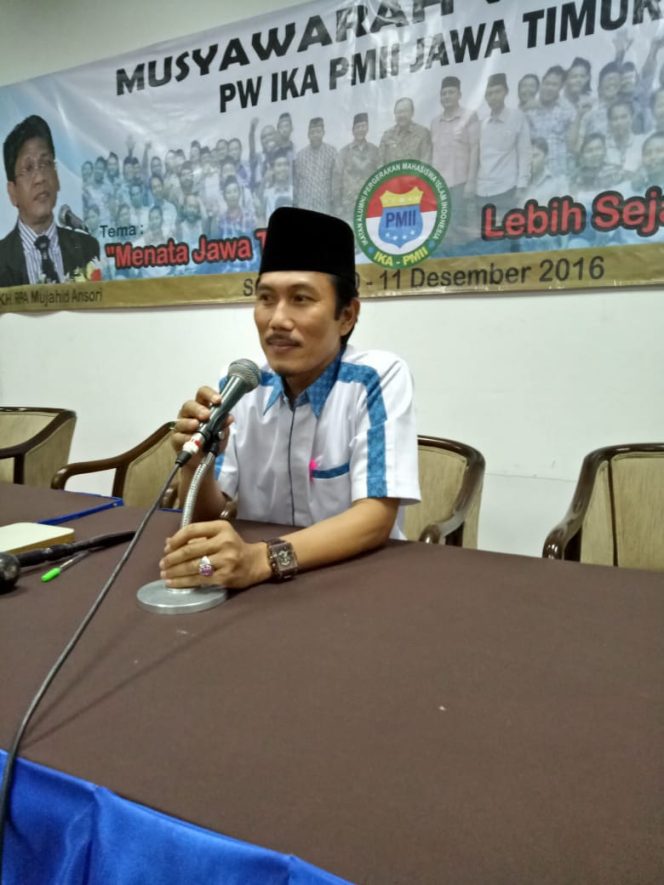 
Imam Abu Cholid Ketua IKA-PMII Kabupaten Sampang