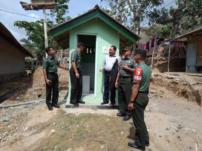 
Komandan Korem 084/bj Kunjungi Lokasi TMMD di Bangkalan