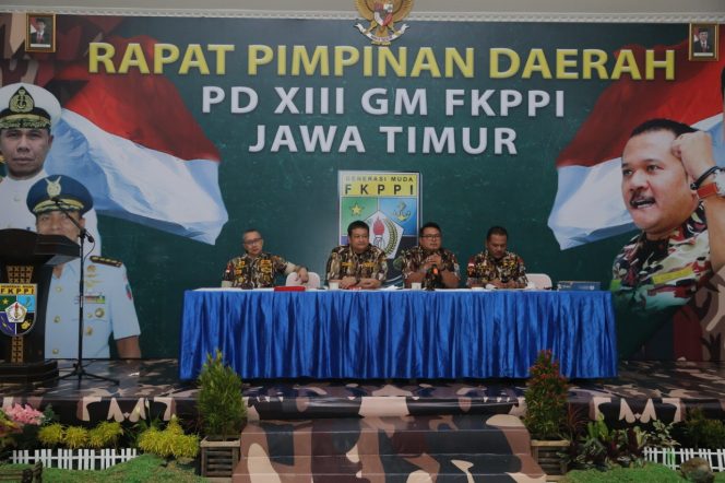 
Rapat Pimpinan Daerah PD XIII GM FKPPI Jawa Timur