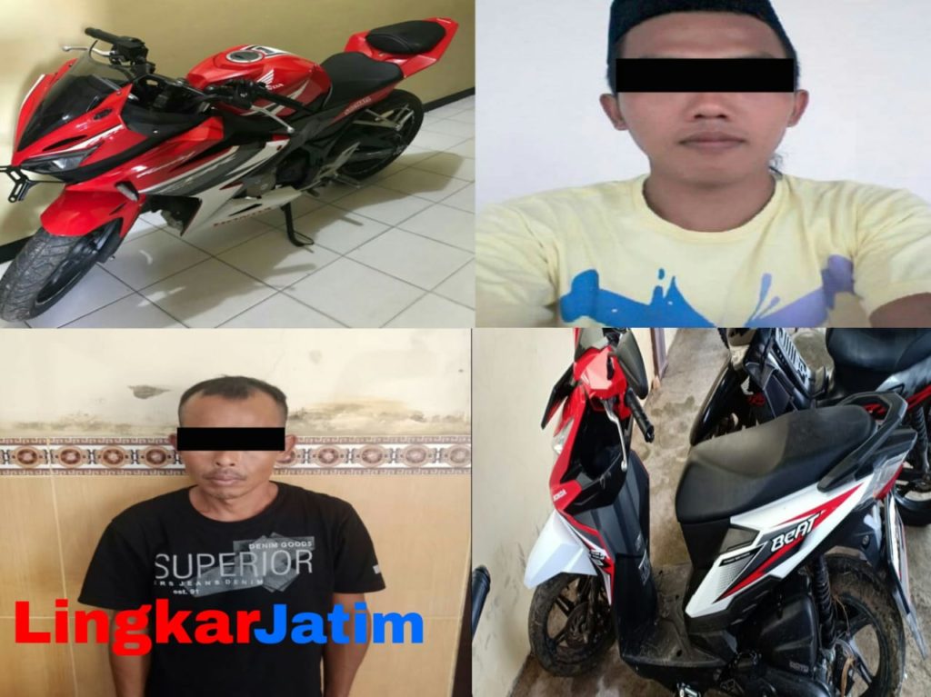 Dua Orang Resedivis Pencuri Sepeda Motor Dibekuk Polres Sumenep