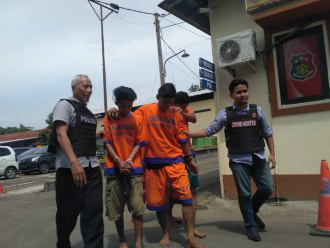 
Polisi Ciduk Empat Komplotan Begal di Sidoarjo