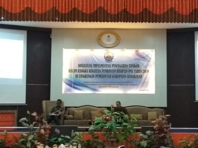 
Diminta Disiplin, Sebanyak 400 ASN Bangkalan Ikut Implementasi Pencegahan Tipikor