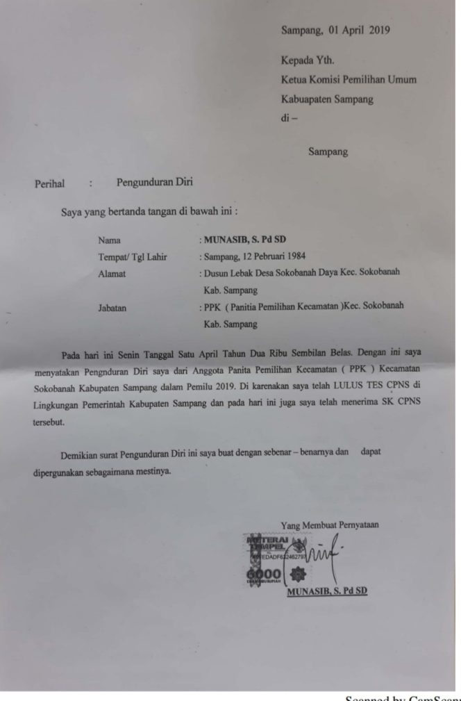 
Terima SK CPNS, Kadisdik Sampang Instruksi Guru PNS Mundur dari PPK Sokobanah