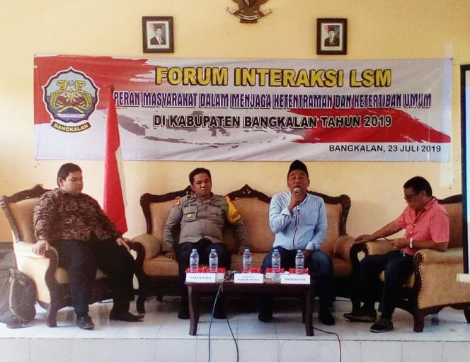 
Bakesbangpol Bangkalan Gelar Forum Interaksi LSM, Aliman Harish Jadi Pemateri