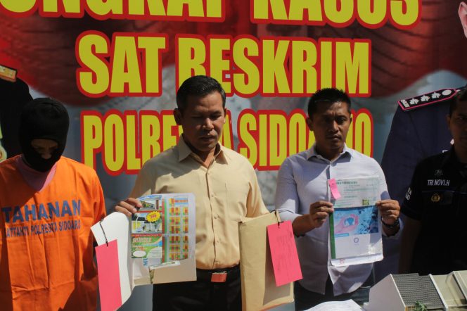 
Jual Perumahan Fiktif di Sidoarjo, Polisi Tangkap Warga Surabaya
