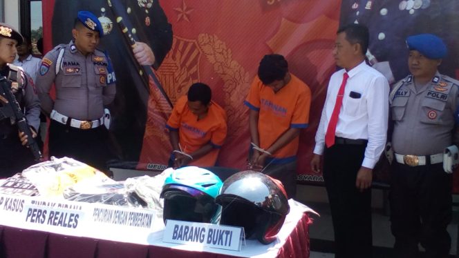
Dua Spesialis Curanmor di Bangkalan Dibekuk Polisi