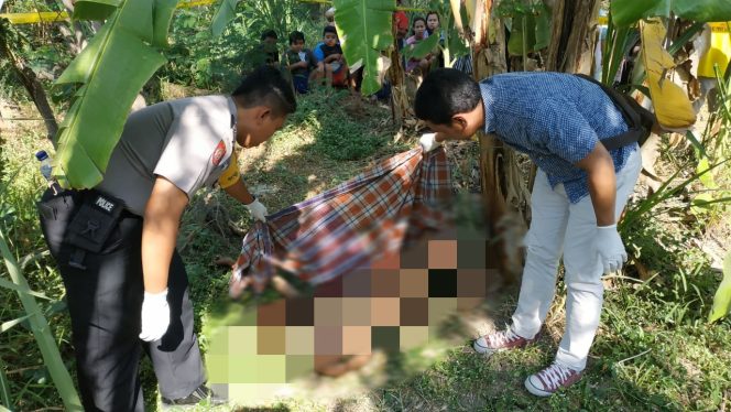 
Mayat Mr X ditemukan Warga di Bantaran Sungai Balongbendo Sidoarjo