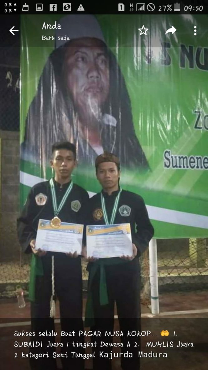 
Dua Pesilat Kokop Raih Medali di Pra Kejurda Sumenep Jatim