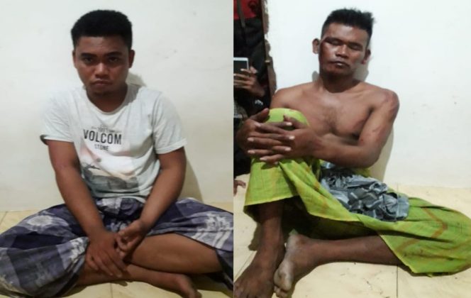 
Gasak Motor Tetangga, Dua Pemuda Batang-Batang Ditangkap Polisi