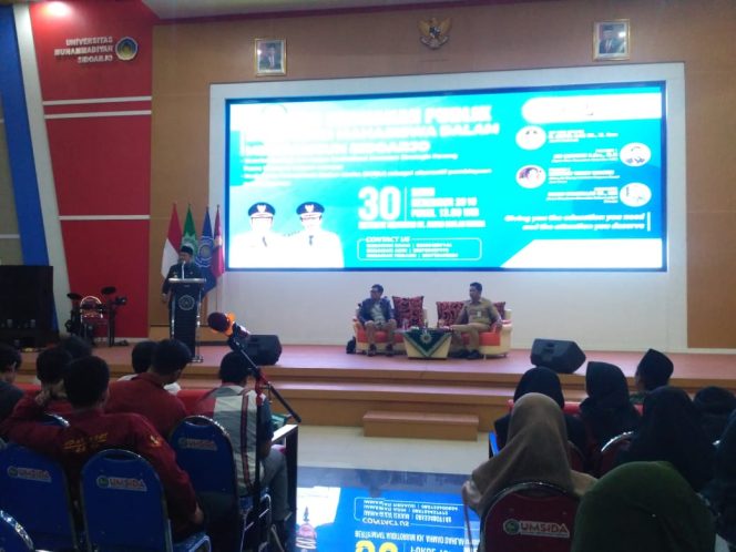 
Rektor Umsida: Untuk Menyejahterakan Masyarakat, Pemkab dan Kampus Harus Sinergi