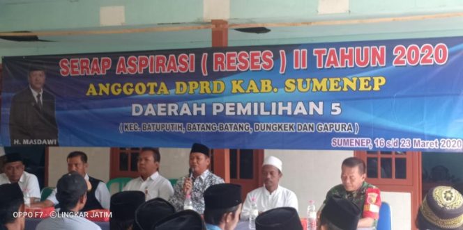 
Reses di Bunpenang, H. Masdawi Terima Aspirasi tentang Pemberdayaan Masyarakat
