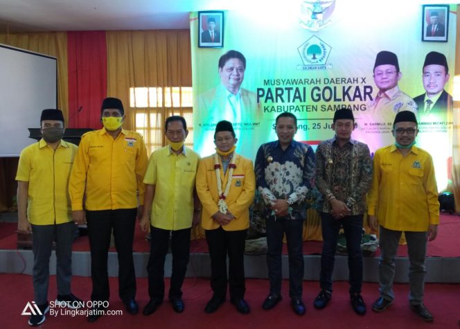
Ra Mamak Pertaruhkan Jabatan Ketua DPD Partai Golkar Sampang Usai Aklamasi
