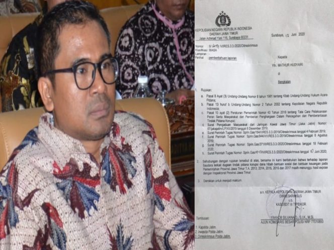 
Soal Laporan Dugaan Tipidkor Dana Hibah Rp 1,1 T, Polda Jatim Tunggu Hasil Expose dengan Inspektorat