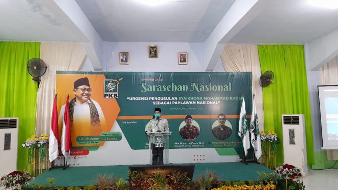 
Dukung Syaichona Cholil Jadi Pahlawan Nasional, PKB Gelar Sarasehan di Bangkalan