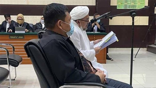 
Kasus RS Ummi, Habib Rizieq Divonis 4 Tahun Penjara