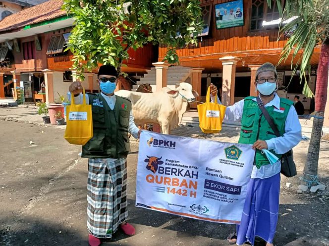 
Lazisnu Bangkalan Door To Door Tebar Daging Qurban Saat PKPM Darurat