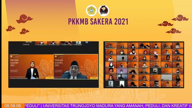 
PKKMB Sakera 2021, UTM Angkat Tema Patriot, Tangguh Berkepribadian Kreatif dan Peduli