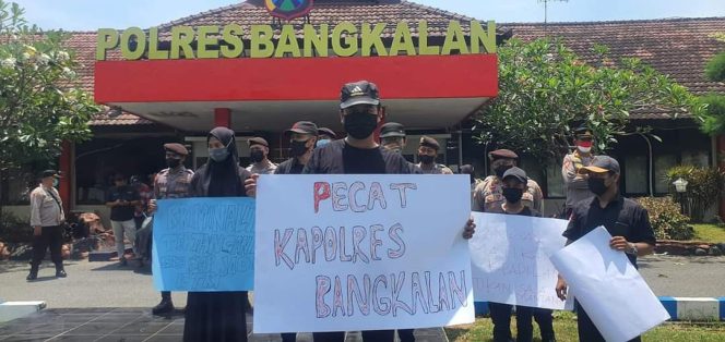 
HMPB Nilai Kapolres Bangkalan Gagal Jalankan Tugas