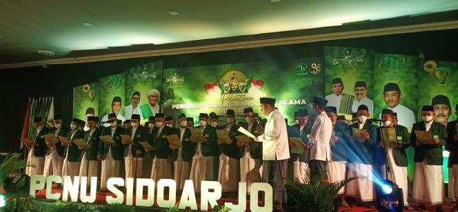 
Pengurus Cabang NU Kabupaten Sidoarjo Resmi Dilantik