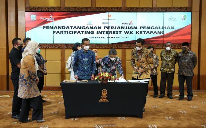 
Petronas Jatim Sampang Energi Teken Pengalihan PI Petronas Carigali Ketapang II Limited
