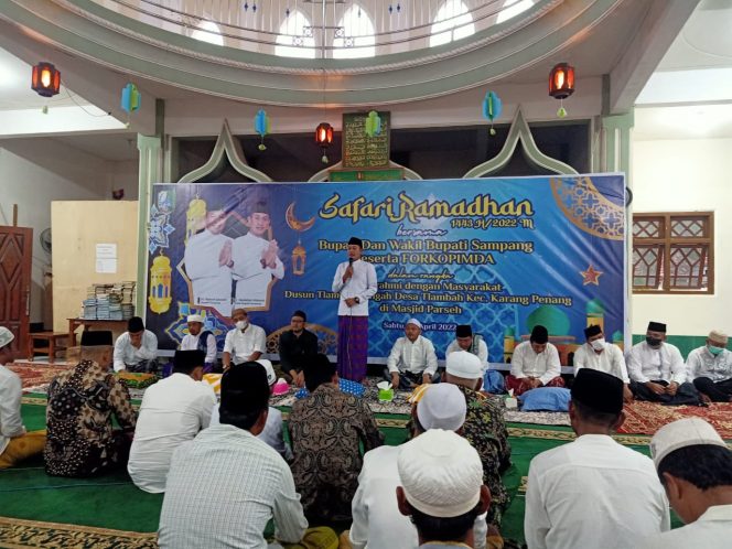 
Safari Ramadhan, Wabup Harapkan Kebersamaan Pemerintah Dengan Ulama-Umaro Terus Ditingkatkan