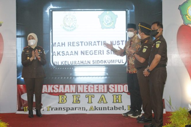 
Di Sidoarjo Ada 20 Rumah Restorative Justice