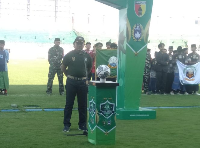 
Liga Santri Memperebutkan Piala Kasad Di Bangkalan Resmi Dimulai