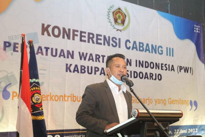 
Musta’in Terpilih Ketua PWI Sidoarjo Periode 2022-2025