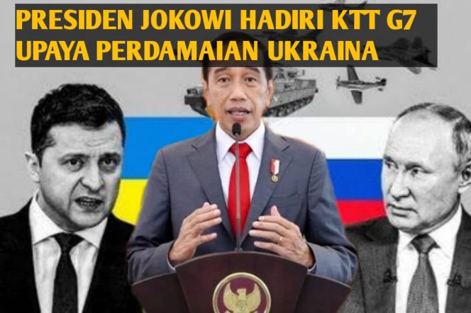 
Jokowi Kunjungi Ukraina dan Rusia Upayakan Perdamaian