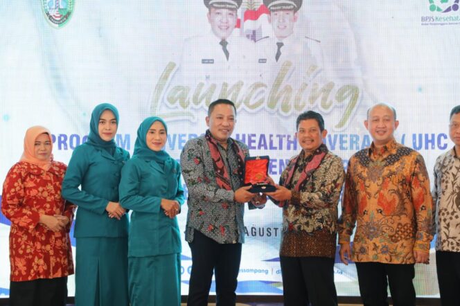 
Pemkab Sampang Launching Capaian Target UHC BPJS Kesehatan