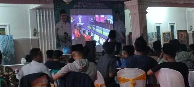 
Nobar Partai Final Piala Dunia, Song-osong Lombung Kenalkan Tempat Wisata Baru di Bangkalan