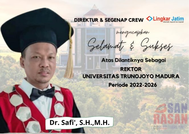 
Dr. Syafi’ Resmi Dilantik Jadi Rektor UTM