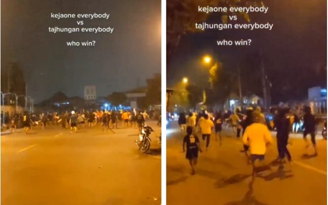 
Viral, Puluhan Pemuda  di Kamal Saling Serang, Kapolsek : Sudah Dibubarkan