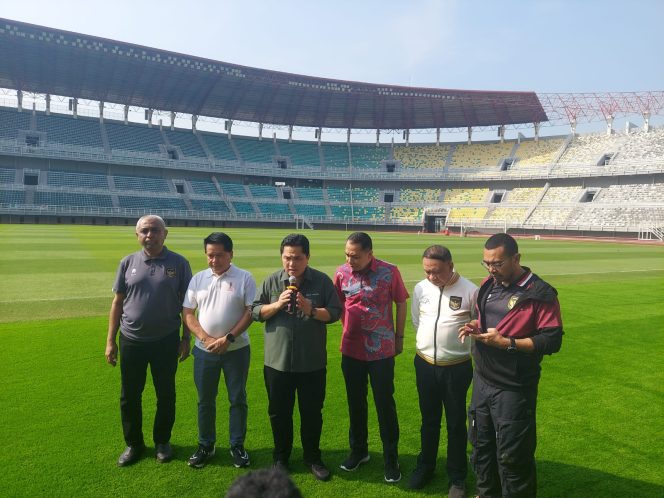 
Menjadi Tempat Laga Indonesia vs Palestina, Erick Thohir Sebut Stadion GBT Sebagai Lapangan Terbaik di Indonesia