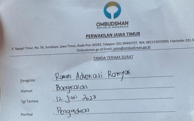 
Belum Ada Kepastian dari PN Bangkalan, Risang Mengadu ke Ombudsman dan Akan Gelar Aksi