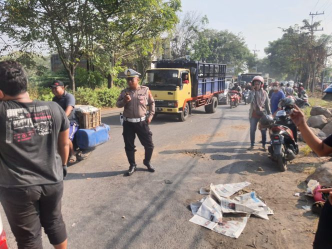 
Laka di Jalan Lingkar Timur, Satu Pengendara Motor Tewas di Tempat