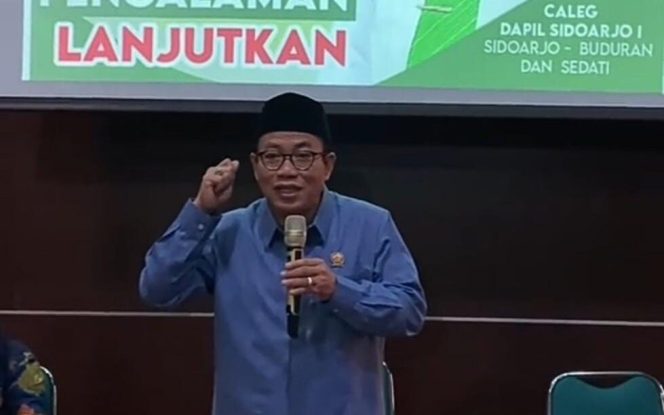 
Kegiatan Politik Ketua DPRD Sidoarjo Diduga Dibungkus Sosialisasi Kedinasan