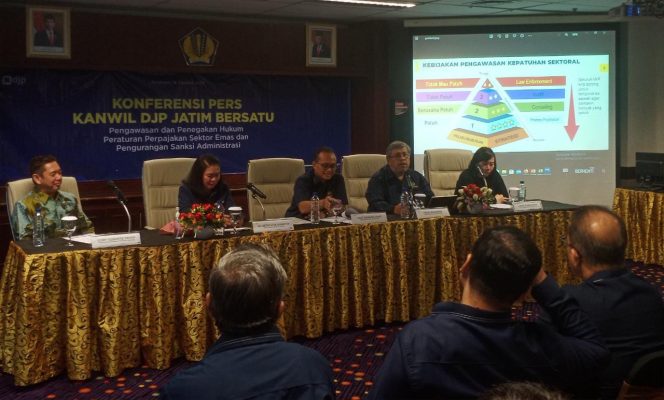 
DJP Jatim Bersatu Janji Realisasi Pajak Melebihi Target