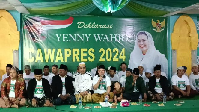 
Barisan Nahdliyin Aliansi Santri Nusantara Deklarasi Yenny Wahid Sebagai Cawapres 2024