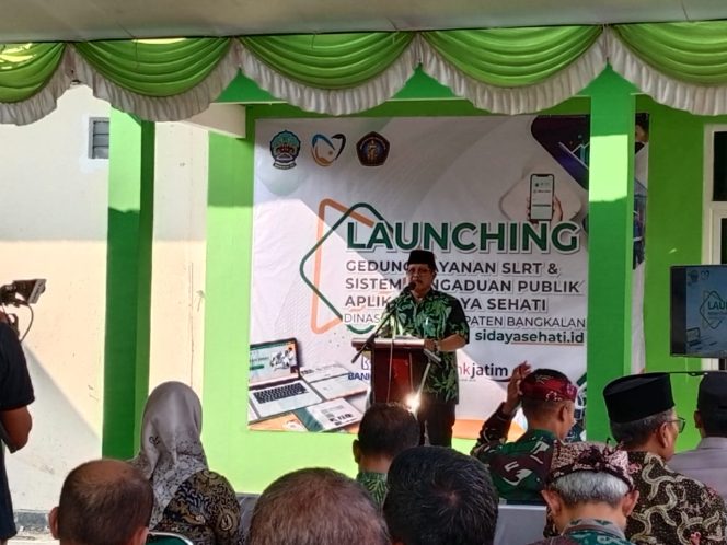 
Dinsos Bangkalan Launching Aplikasi Sistem Layanan Pengaduan Publik