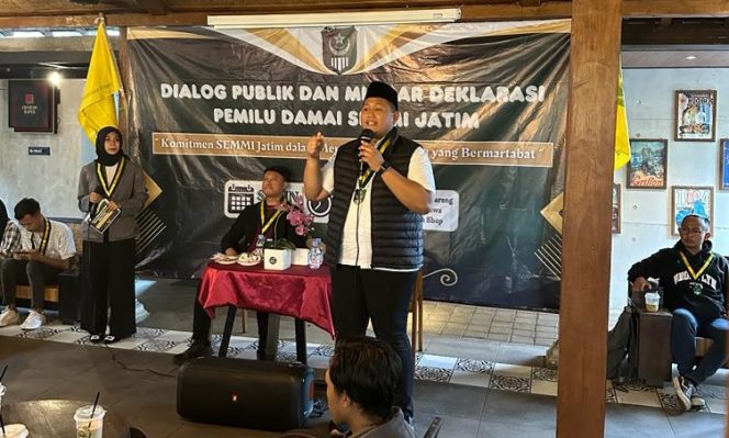 
Dialog Publik, SEMMI Jatim Berkomitmen Dukung Pemilu Bermartabat