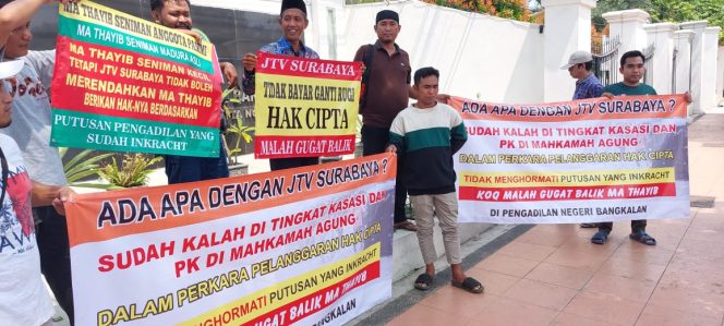 
Penggugat Seniman Bangkalan Dua Kali Tidak Hadiri Persidangan