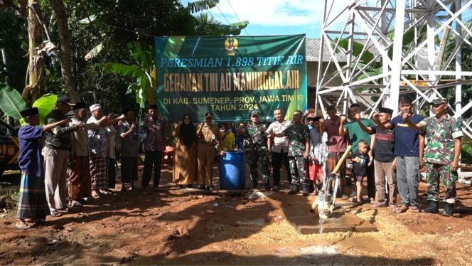 
Peduli Masyarakat, TNI Resmikan Ribuan Titik Bantuan Sumur Bor di Seluruh Indonesia