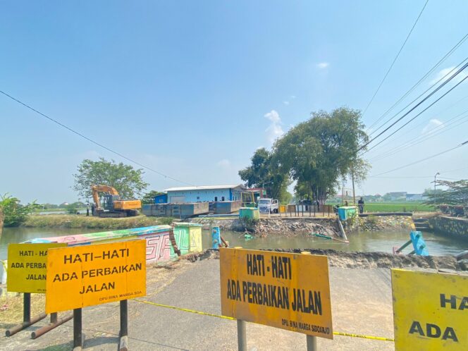 
Pemkab Sidoarjo Janji Jembatan Kedungpeluk Segera Dibangun